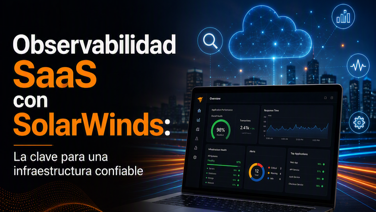 SolarWinds Observability SaaS: de la reacción a la prevención en la operación de TI